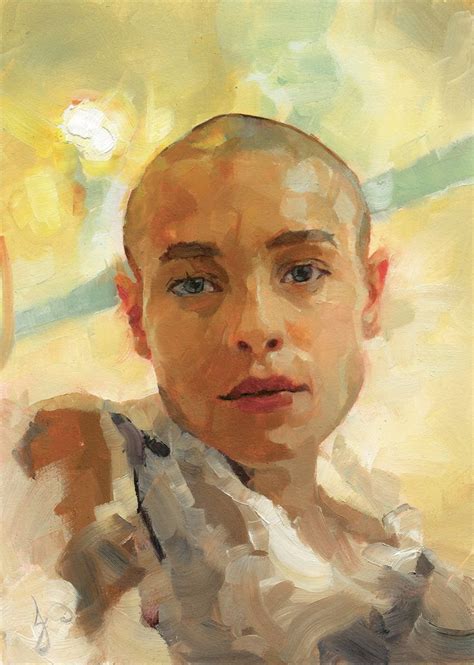 Portrait Oil Painting Painted Alla Prima | Portrait painting, Painting ...