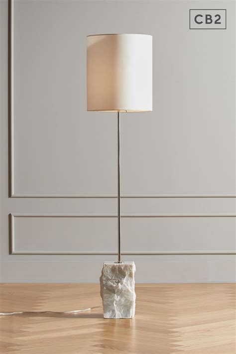 Raw Marble Floor Lamp | Modern floor lamps, Lamp, Floor lamp