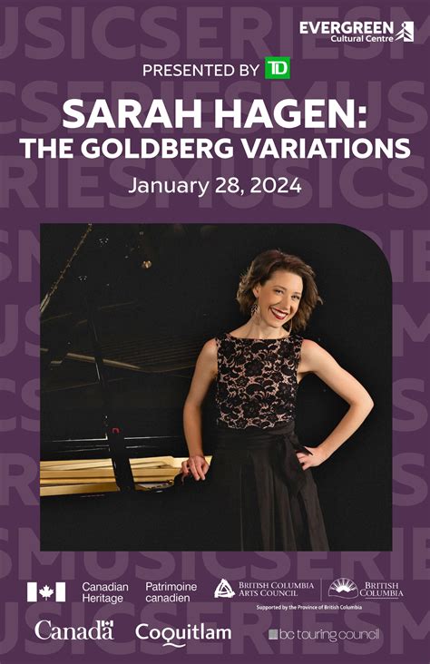 Show Program | Sarah Hagen: The Goldberg Variations by Evergreen