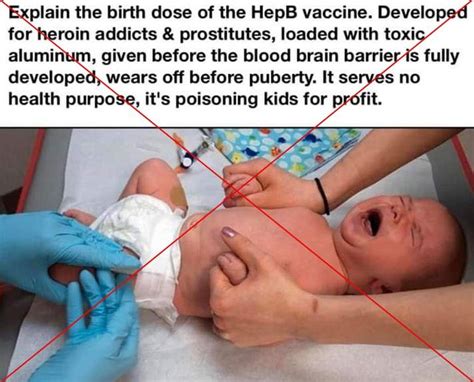 Hepatitis B vaccine is safe for newborns | Fact Check