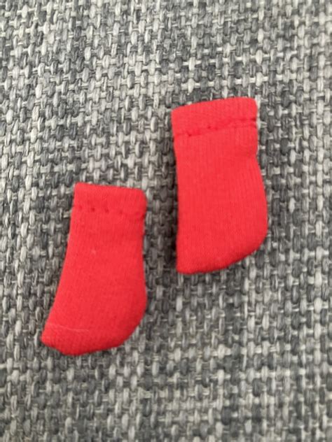 オビツ11 靴下 short red - smoky - BOOTH