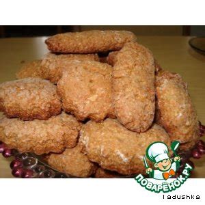 Печенье из семечек подсолнечника – кулинарный рецепт