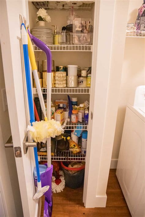 4 Really Smart Cleaning Closet Organization Ideas I Used In My