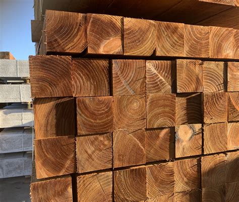 pressure treated timber posts liverpool north west delivery