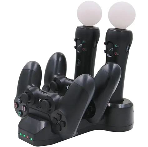 PS VR Move Controller / PS4 Controller Charge Dock Charging + LED ...