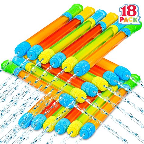 JOYIN 18 Pack 16.5'' Water Gun,Super Soaker Blaster Squirt Guns, Bulk