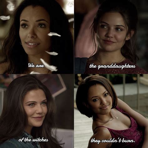 Bonnie and Davina | Damon salvatore vampire diaries, Vampire diaries