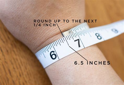 how to measure wrist size 6