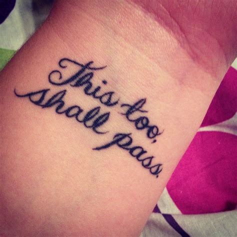 and this too shall pass tattoo 1