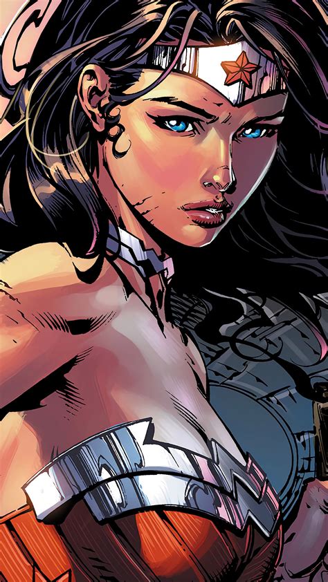 Wonder Woman, DC, Comics, 4K, #4.2917 Wallpaper iPhone Phone