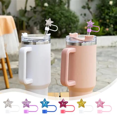 Giunmcul Online Shopping Straw Cover 10mm Reusable Cute Drinking Straw