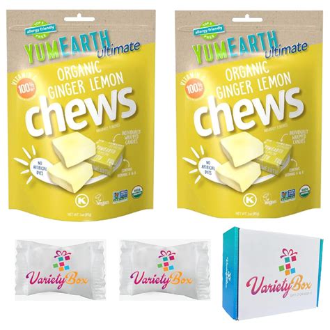 Amazon.com: Yumearth Organic Chewys Ultimate Ginger Lemon, Allergy