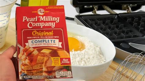 how to make waffles from pancake mix