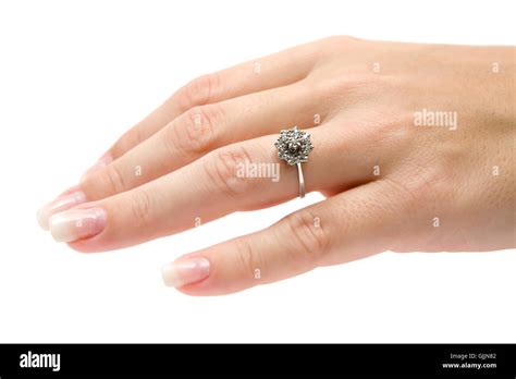 hand ring finger Stock Photo - Alamy