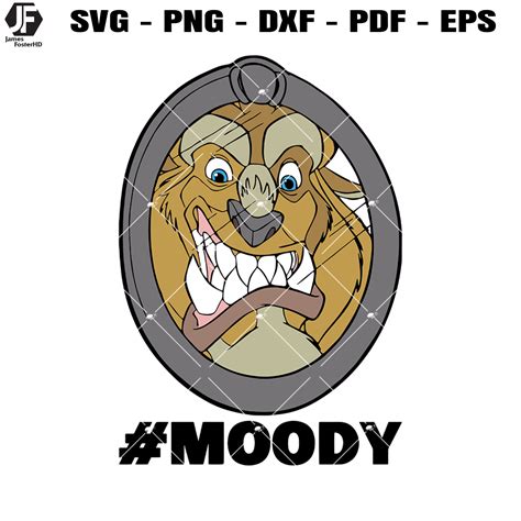 Beauty and The Beast Svg, Moody Svg, Monster Svg, Belle Svg | Inspire