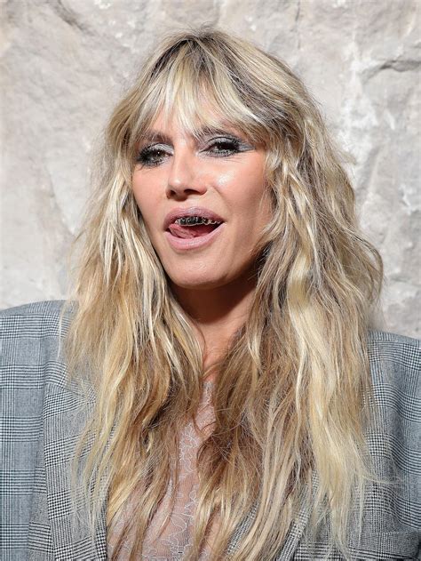 Heidi Klum, 52, Rocks Nipple-Baring Sheer Lace Gown With Thong and Gold