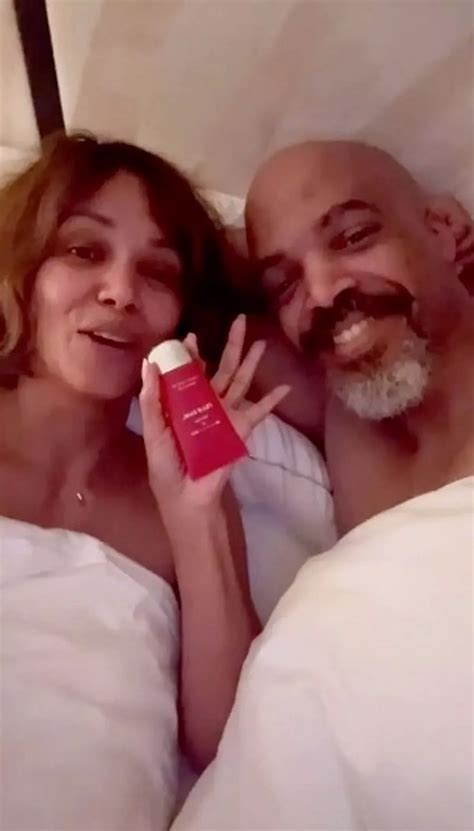Halle Berry naked in bed with boyfriend and lube as pair 'expose