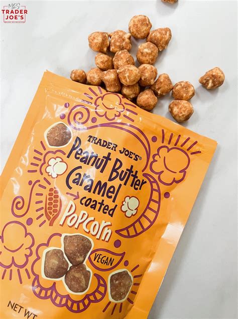 peanut butter caramel popcorn  trader joes