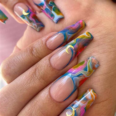 Unique Design Coffin Nails