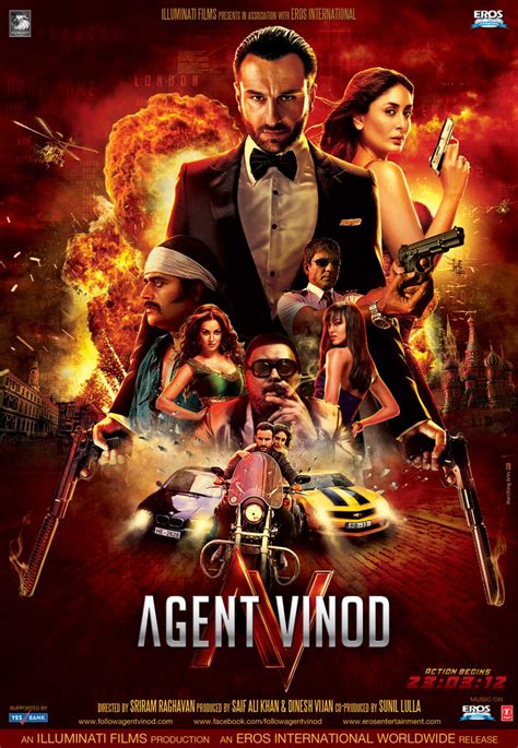 agent vinod    extra large  poster image imp awards