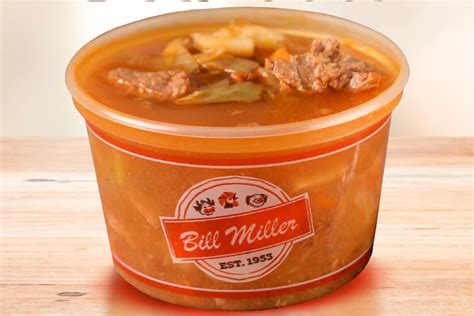 Bill Miller Bar-B-Q returns popular vegetable beef soup to menu