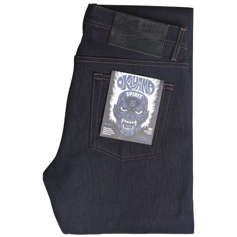 Naked & Famous Okayama Weird Guy - Indigo - 101565703-OKAYAMA WG