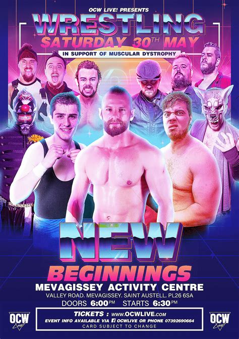 Professional Wrestling Posters on Behance