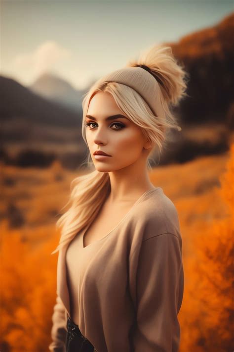 blondes outdoor ai generated images peterpublish