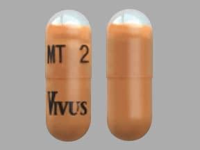 Pill Finder: MT 2 VIVUS Orange Capsule-shape - Medicine.com