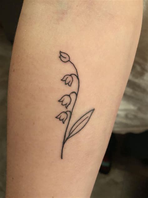 Lily Of The Valley Tattoo Designs