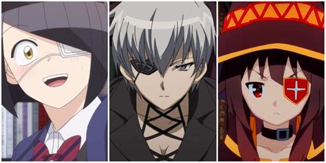 anime girls  wear eyepatches