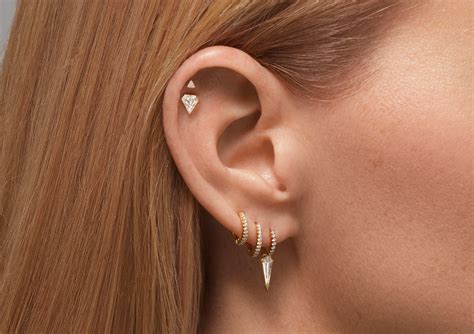 Helix Earrings - Jewelry for Helix Piercings | MARIA TASH