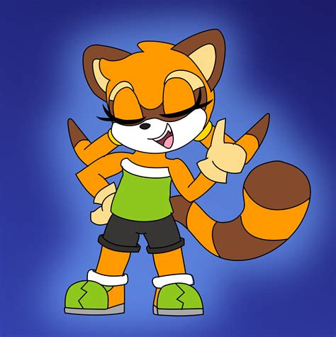 #172665 - safe, artist:jkop, marine the raccoon (sonic), fictional