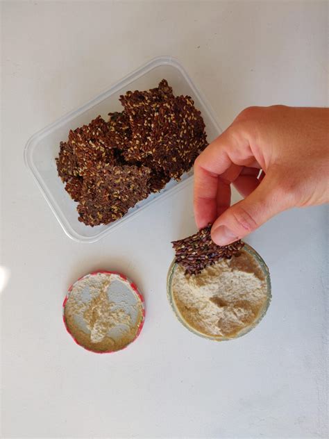 Easy Flax Seed Crackers - one base ingredient only