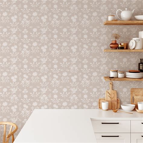 Cecilia Wallpaper - Nude – Ayara Home