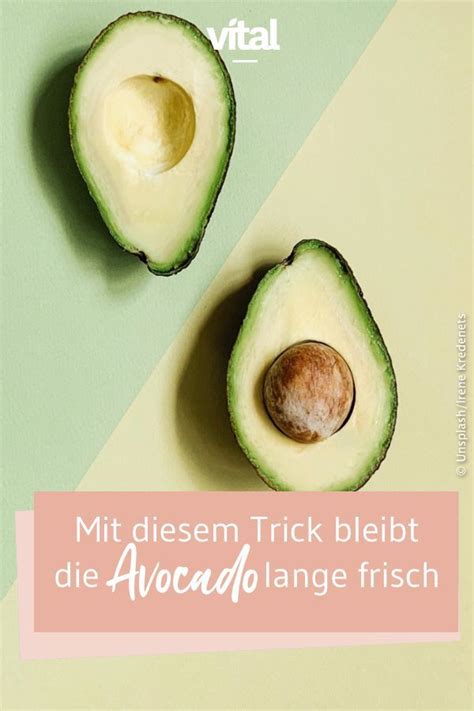 Mit diesem Trick bleibt die Avocado ewig frisch