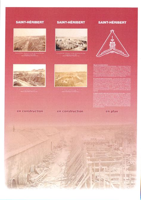 Les préparatifs pour la fête des forts, au Fort de Saint-Héribert à