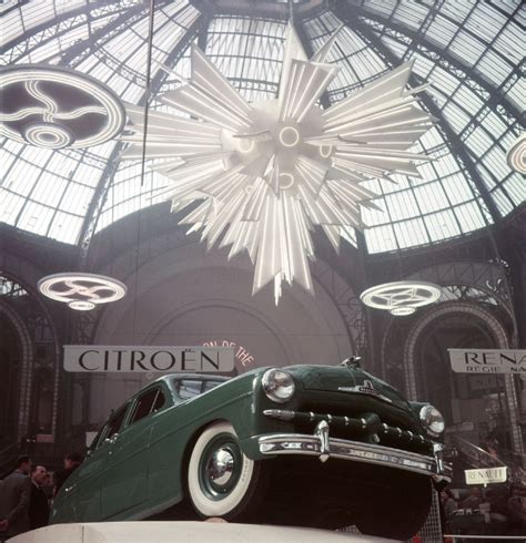Vintage Photos Capture Scenes at the Paris Motor Show in 1948 ~ Vintage ...