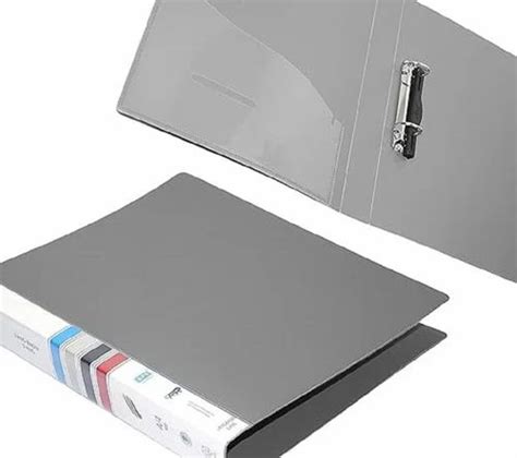 plastic sps  punch file folders grey  piece  pune id
