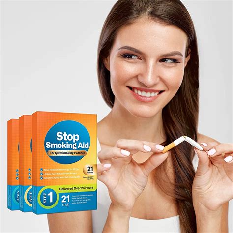 Neenoxtub Stop Smoking Patches - Step 1: Easy & Effective 21mg Anti
