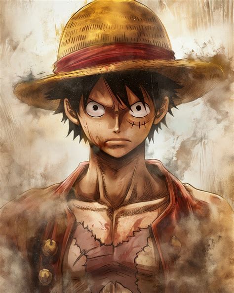 luffy monkey  luffy  piece fan art japanese decoration anime
