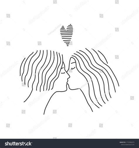 302 Sexy lesbian kiss Stock Vectors, Images & Vector Art | Shutterstock