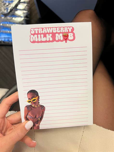 Notepad – Strawberry Milk Mob