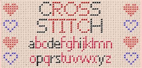 Cross Stitch Font | dafont.com