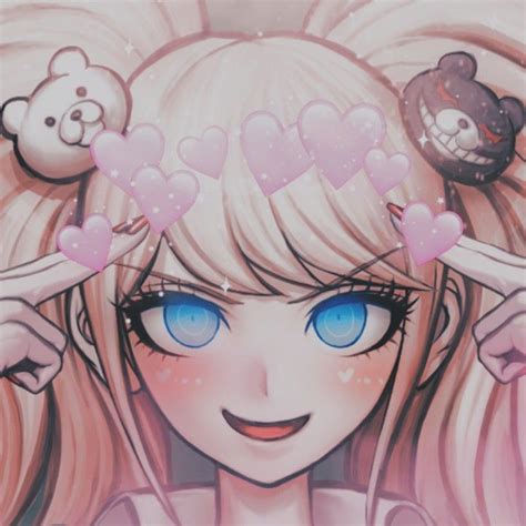 Junko Enoshima Icon ♥ | Danganronpa, Anime, Art