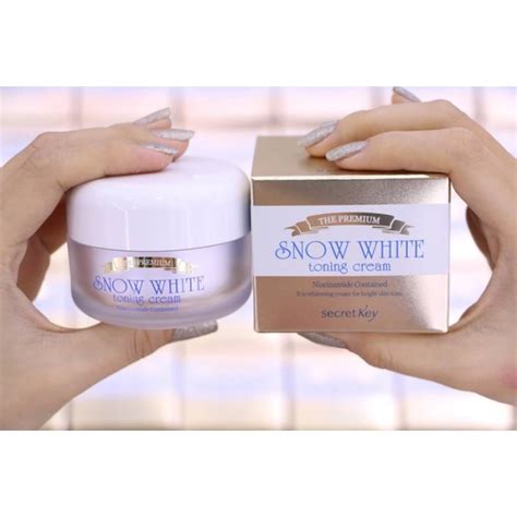 Secret Key The Premium Snow Toning Cream: отзывы, инструкция, состав