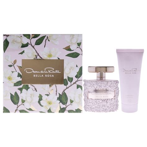 Bella Rosa Oscar De La Renta set de regalo 2 piezas EDP en aerosol 3,4