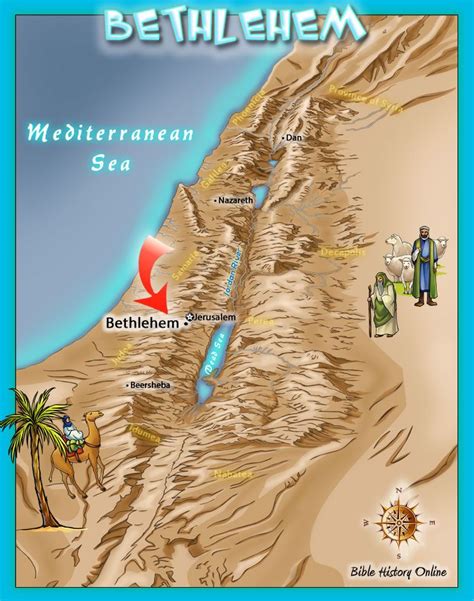 Maps Of Bethlehem Map Town Map Bethlehem - vrogue.co