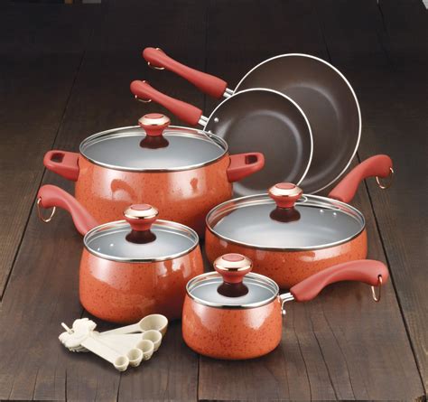 Paula Deen Porcelain Cookware Set 15-Piece Nonstick Review