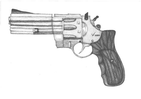 Revolver Illustration by LisaGilly on DeviantArt